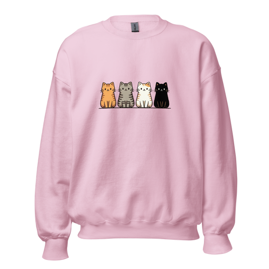 Cat Congress Unisex Sweatshirt by Feral Threads